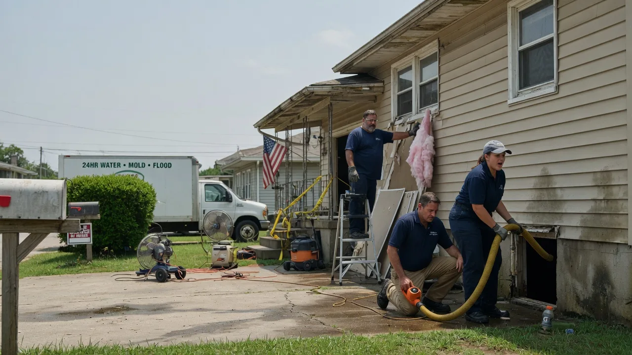 Water Damage Repair in Tobaccoville, NC near me